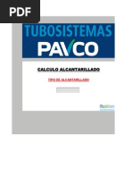 Alcantarillado N Manning PAVCO-RAS 2000 (07!10!2014)