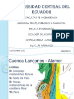 GEOLOGÍA CUENCA LANCONES-ALAMOR