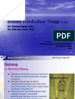 Botani Tumbuhan Tinggi Morfologi Vegetatif