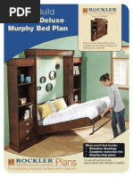 Deluxe Murphy Bed Plan Full