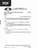 Download Kertas Sebenar 2014 Bahasa Inggeris 1119-1 by Pete Wang SN245570798 doc pdf