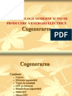  Cogenerarea