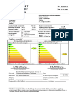 Certificat Energetic Model