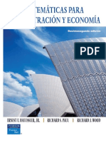 Matematicas para Administracion y Economia 12 PDF
