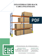 Estanterias Tipo Rack Carga Paletizada PDF