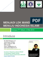 Menjadi LDK Mandiri Menuju Indonesia Islami1