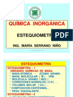 QUIMICA INORGANICA ESTEQUIOMETRIA(2)