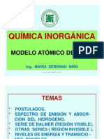 QUIMICA INORGANICA MODELO ATOMICO