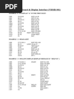 8279 Keyboard & Display Interface (VBMB-001) : Example - 1: To Display "A" in The First Digit