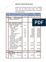 Rencana Anggaran Belanja Desi 2014