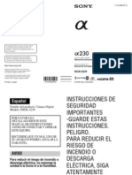 Manual DSLR-A230 Es 