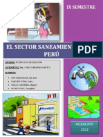 El Sector Saneamiento en El Perú