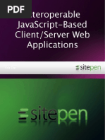 Download InteroperableJavaScript-BasedClientServerWebApplicationsbyBestTechVideosSN24559284 doc pdf
