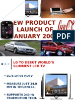 New Product Launch of JANUARY 2009
