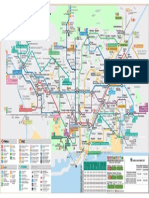  Barcelona Map of Metro