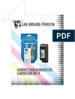 Comment Recharger Une Cartouche D'encre HP 78