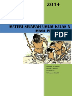 Materi Kls 10 Masa Pra Aksara