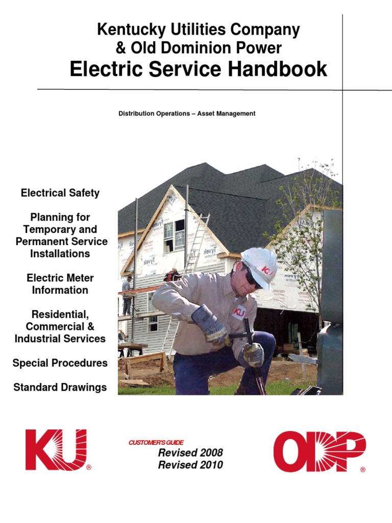 Ku Electric Handbook Safety Easement
