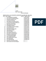 Classificação Categoria Masculina 35-39 - Corrida Rústica