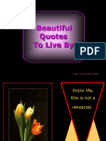 Beautiful Quotes To Live