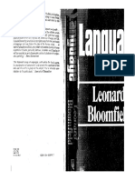 Leonard Bloomfield - Language