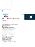 General Awareness