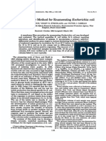 Membrane Filter Method for Enumerating Escherichia Coli