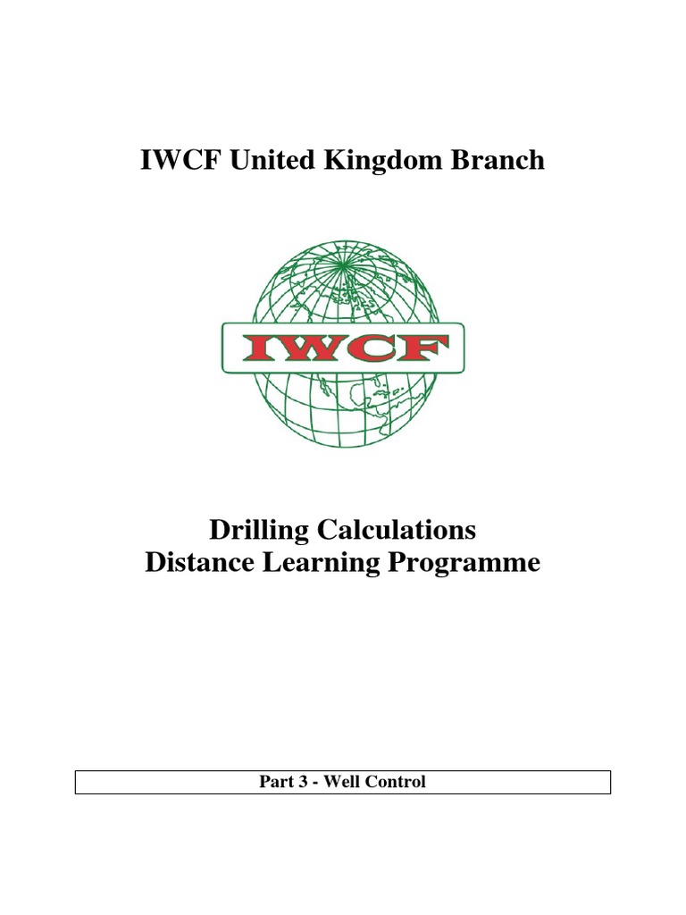 IWCF Well Control Course Chapter 3 | PDF | Pressure | Porosity