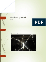 Shutter Speed Powerpoint