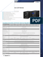Guardian & Guardian LCD Series Technical Specifications