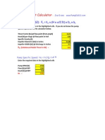 Radial Thrust Calculator