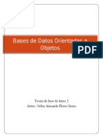 Bases de Datos Orientadas A Objetos