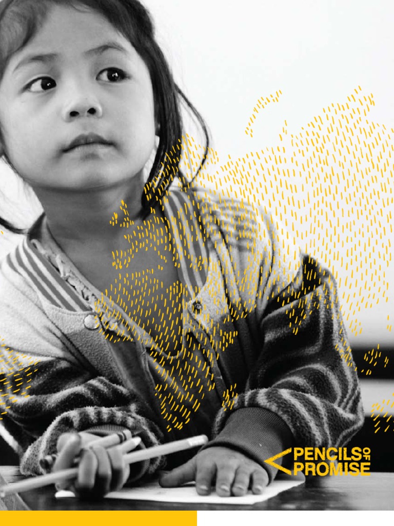 Pencils of Promise Brochure PDF Sustainability Community