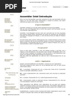 Assembler Intel Introdução 