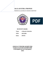 Download Makalah Kode Etik Profesi Dalam Bidang Teknik Komputer by Gustorino Abiyanto SN245643167 doc pdf