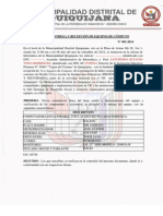 Acta de Entrega y Recepción de Equipos de Cómputo