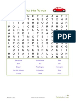 Transport Find A Word Game PDF