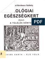 Szekely Edmond Bordeaux Okologiai Egeszsegkert 2011 PDF