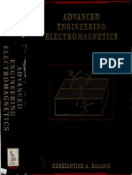 Balanis - Advanced Engineering Electromagnetics (Wiley,1989)