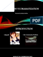 depression vs dramatization presentation