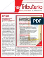 Informe Tributario