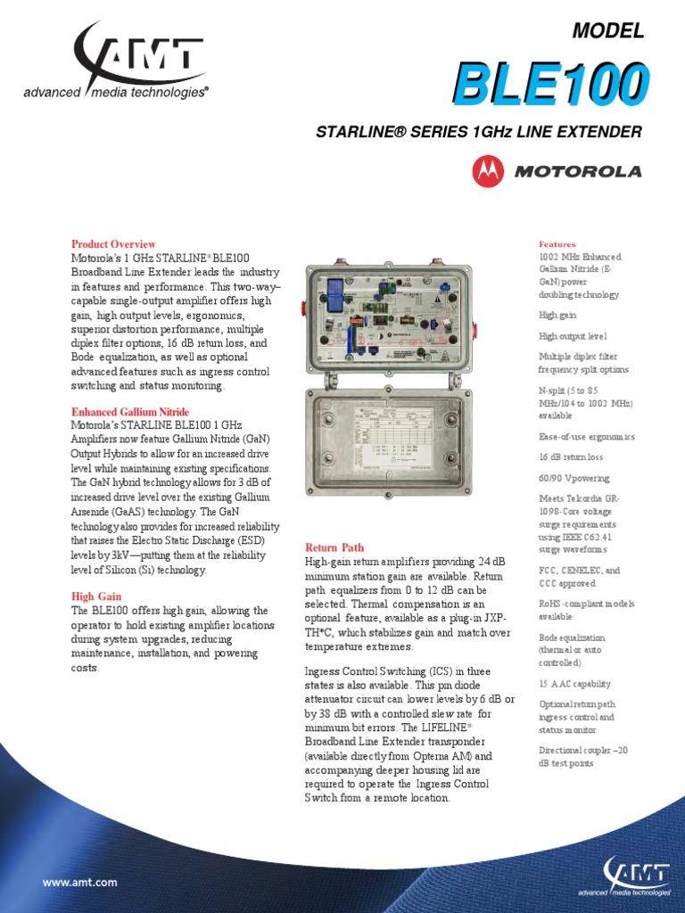 Ble100 Amt | PDF