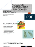 Generalidades Neurobioquímicas de Las Funciones Mentales