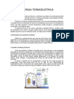 USINAS TERMOELÉTRICAS