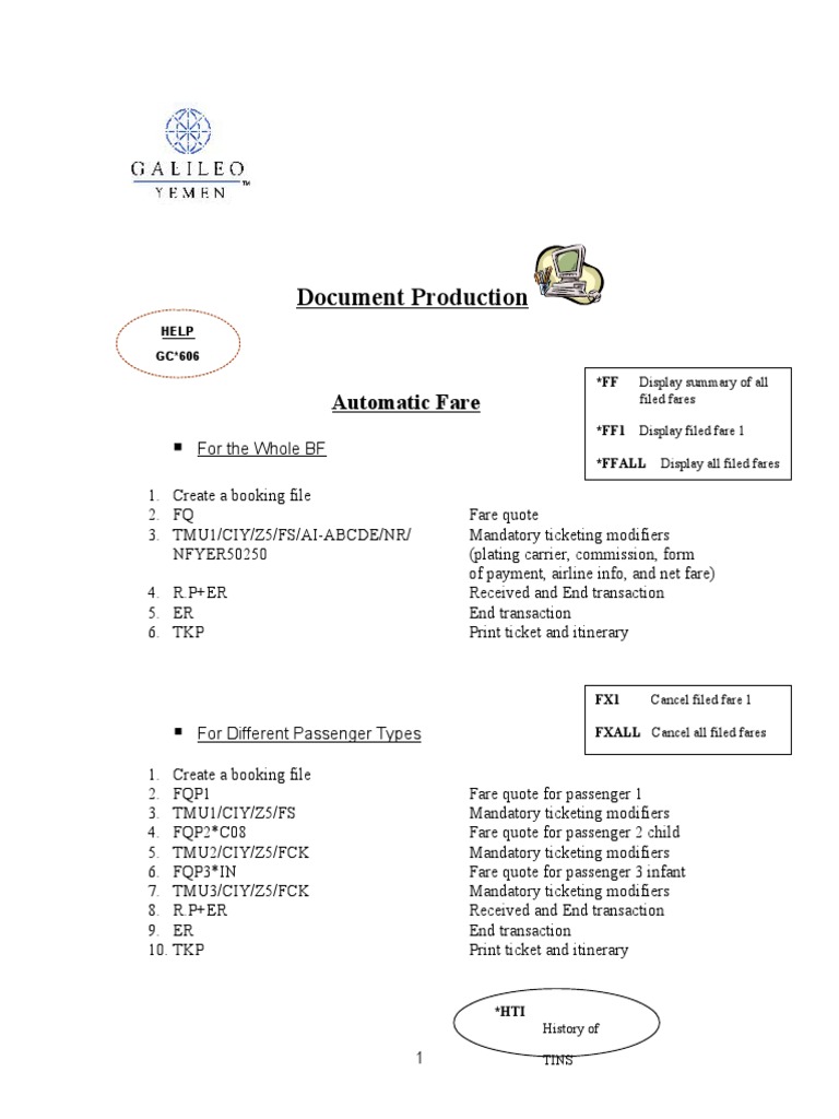 Automated Fare and Ticketing Guide | PDF | Cheque | Fare