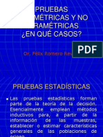 Pruebas Parametricas y No Parametricas