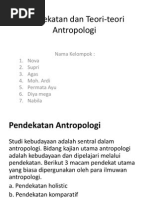 Download PendekatanDanTeori-teoriAntropologibyAgastiyaAldiSN245672297 doc pdf