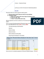 Understanding Absence Quota