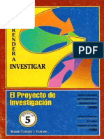 El Proyecto de Investigación 