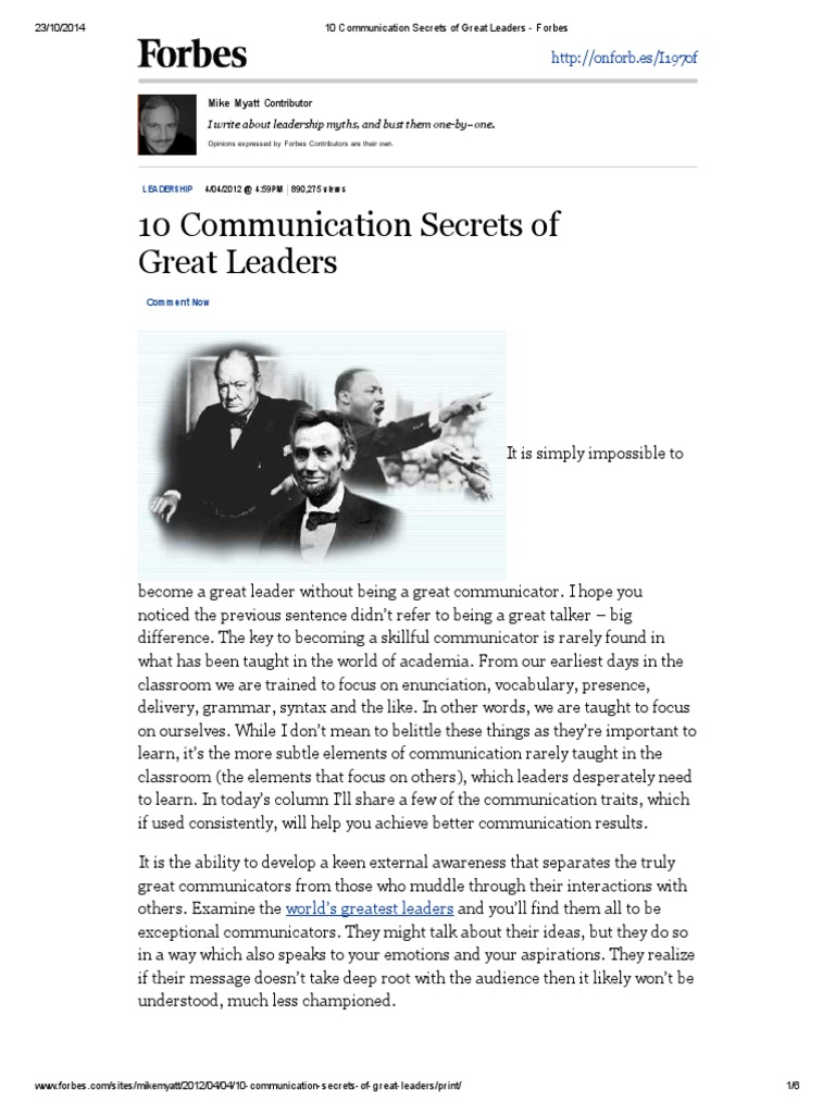 HOW GREAT LEADERS COMMUNICATE PDF visual data 4